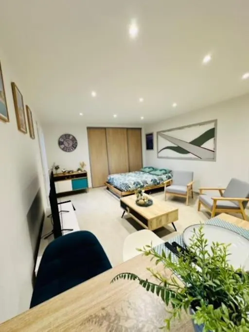 Апартаменты Joli Studio Dans Villa Nicoise Sur Les Collines Ницца