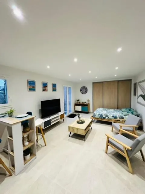 Апартаменты Joli Studio Dans Villa Nicoise Sur Les Collines Ницца