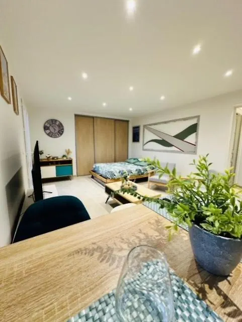 Joli Studio Dans Villa Nicoise Sur Les Collines Ницца 0*,
